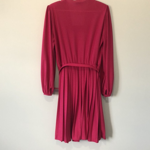 Vintage D'Allaird's Long Sleeve Belted Dress, 12 - Picture 5 of 11
